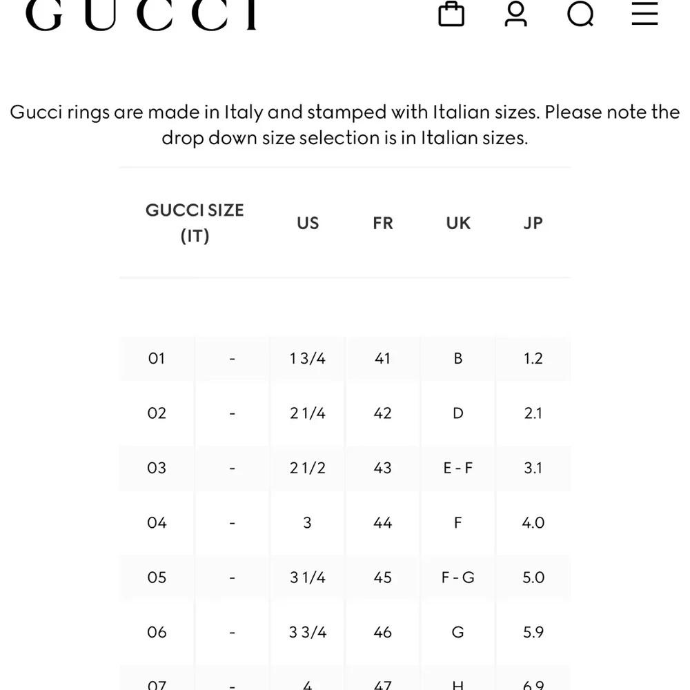 Gucci 92.5 Silver Ring Size 7 US 4 - Picture 8 of 10